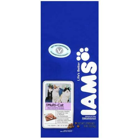 Iams: Multi-Cat Cat Food, 8 lb
