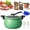 B, variant on 2026 New Micro Pressure Cooker 8L/8.45Qt – Multi-Function Non-Stick Cooking Pot with Glass Lid & Twist Lock Handles, Compatible with Induction, Gas, Electric & Ceramic Stoves,Easy Heat & Clean (A*1)
