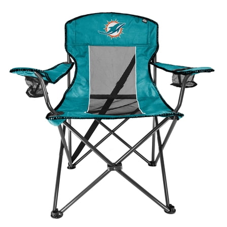 EQUIP Miami Dolphins Lightweight Camping Chairs, Blue