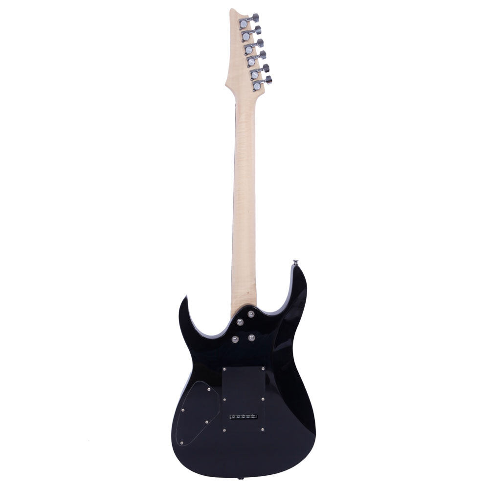 Hassch Electric Guitar Hsh Pickup Bag Strap Paddle Rocker Cable Wrench Tool Black