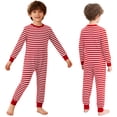 thumbnail image 7 of Haitryli Boys Girls Special Needs Adaptive Clothing Long Sleeve Anti-strip Romper Kids Long Leg Zip Back Jumpsuit Red 16, 7 of 7