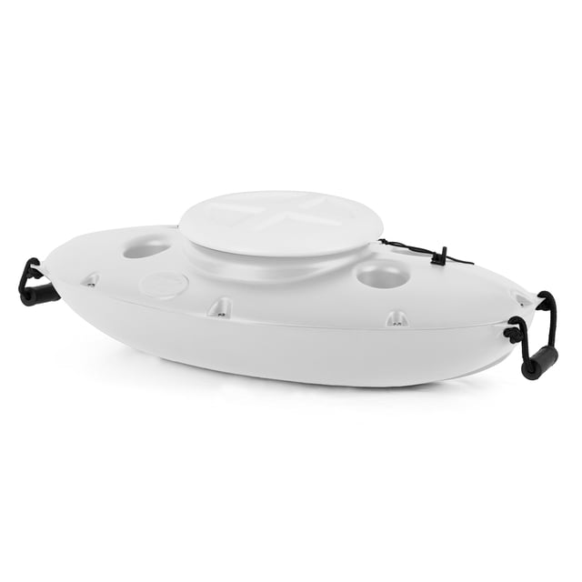 CreekKooler Kayak Flottant Isolé 30 Pintes, Blanc
