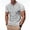 Light Gray, variant on T Shirts for Man with Pocket , Mens Clothes , Men's Summer Casual Short Sleeve Collar Knit Top Breathable Loose Fit Tee Shirt For Big And Tall Gentlemen