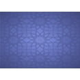 thumbnail image 1 of Ahgly Company Machine Washable Indoor Rectangle Transitional Light Slate Blue Area Rugs, 2' x 5', 1 of 7