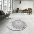 thumbnail image 4 of Ahgly Company Machine Washable Indoor Rectangle Transitional Platinum Gray Area Rugs, 8' x 12', 4 of 7