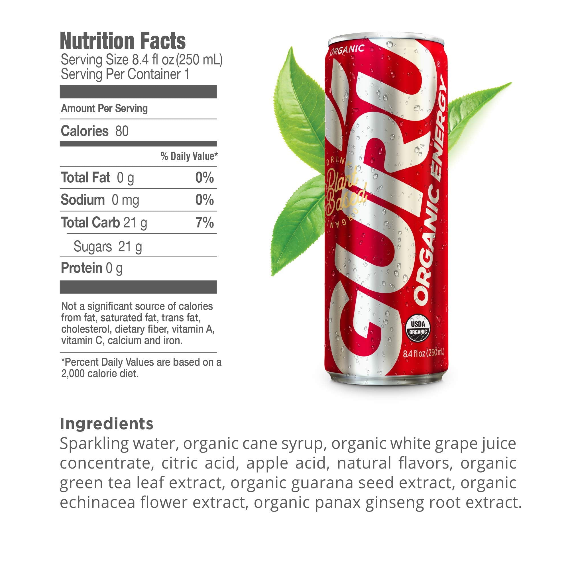 Guru Energy Drink OG2 Fruit Punch - 24 x 12 fl oz Cans