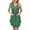 Green, variant on Dress For Women Casual V Neck Solid Color Sleeveless Botton Dress Casual Dress