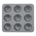 thumbnail image 1 of Molde De Silicona Para Caramelo, Gelatina De Pastel De Chocolate Y Pudín, Molde De Silicona Para Pastel De Diamante De 9 Cavidades, Herramientas Para Hornear Serendint HA036309-00, 1 of 6