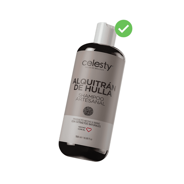 Shampoo de Alquitran de Hulla 500g CELESTY Shampoo de Alquitran de Hulla 500g