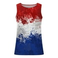 thumbnail image 3 of Mens Workout Tank Top Undershirt Independence Day USA Flag Tops 4th of July Tank Shirts Gym Athletic Fitness Sports Workout Sleeveless T-Shirts, 3 of 4