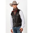 thumbnail image 2 of Cripple Creek Outerwear Vest Mens Suede Leather Button ML3061A, 2 of 2