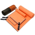 thumbnail image 1 of Toalla Eunzel de microfibra de secado rápido, 3 unidades, color naranja, 1 of 7