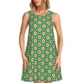 thumbnail image 1 of Disketp 60s and 70s Style para Vestido sin Mangas para Mujeres, Vestidos de Verano para Mujeres, Casual y Holgado para la Playa, 1 of 7