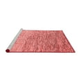 thumbnail image 2 of Ahgly Company Machine Washable Indoor Square Oriental Red Modern Area Rugs, 5' Square, 2 of 4