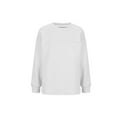 thumbnail image 5 of Tumotour Pullover Sweatshirts For Women Crew-Neck Long Sleeve Drop Shoulder Tops 2024 Fall Winter Casual Solid Color Pockets Textured Sweatshirts, 5 of 7