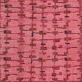 thumbnail image 1 of Ahgly Company Machine Washable Indoor Square Abstract Ferrari Red Area Rugs, 7' Square, 1 of 1