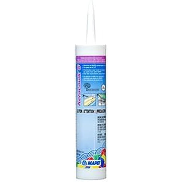 Caulk Mapei Keracaulk S Premium, se puede pintar, siliconado, 300 ml