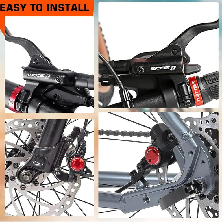 Brake Adjustment Rear Disc Brake Squeal On Mountain Bike Mountain