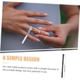 thumbnail image 3 of 10 Pcs Ring Measurement Ring Measuring Ruler Car Exhaust Sound Booster Ring Size Jewelry Sizing Tool Jewelry Loupes Jewelry Measurement Sizer Power Conditioner Plastic Soft Ruler, 3 of 5