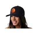 thumbnail image 4 of Gorra trucker negra HAKA Detroit con malla y cierre snapback, 4 of 6
