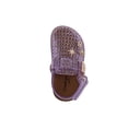 thumbnail image 6 of bebe Toddler Girl's Footbed Jelly Clogs – Slip-On Summer Shoes with Buckle Strap and Charm Accents, 6 of 7