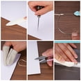 thumbnail image 7 of NiHome 35 PCS Book Press Binding Kit for Notebooks, Lesson Plans, Document Organization - Compact Bamboo Bookbinding Tools, Book Binding Supplies with Portable Handle for Beginners DIY, 7 of 7