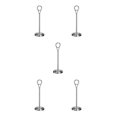 thumbnail image 1 of Baohd Contemporary Table Number Holder Photo Stand for Trendy Hotel Settings Silvery 20cm 5Set, 1 of 6