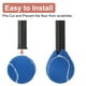 thumbnail image 4 of Uxcell 2 Pcs Pelotas de Tenis Precutadas para Andadores, Accesorios Universales de Pelotas Deslizantes Precutadas para Protección de Patas de Muebles y Pisos, Azul Oscuro, 4 of 6