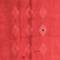 thumbnail image 1 of Ahgly Company Indoor Square Abstract Red Modern Area Rugs, 6' Square, 1 of 4