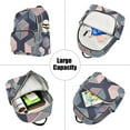 thumbnail image 5 of FORMRS Mini Backpack Purse for Women Travel Daypack Casual Shoulder Bag, Dark Cubes, 5 of 7