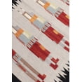 thumbnail image 2 of Pasargad Home Kazak 117" x 159" Hand-Knotted Lamb's Wool Area Rug in Rust Red, 2 of 4
