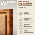 thumbnail image 3 of John Boos CB Reversible Wood Cutting Board with Juice Groove, Maple, 3 of 9