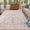 Beige-Pink, variant on Danolapsi 8x10 Boho Floral Soft Rugs for Living Room, Washable Area Rug,Non Slip Low Pile Carpet for Bedroom, Dining Room, Nursery, Hallway