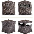 thumbnail image 6 of VC300 3-Person Hub Blind Tru-View – Ground Blind for Deer Hunting, 270-Degree View, Water Resistant, Durable 5-Hub Design, Backpack Carry Bag, Silent Slide Window Panels, 6 of 7