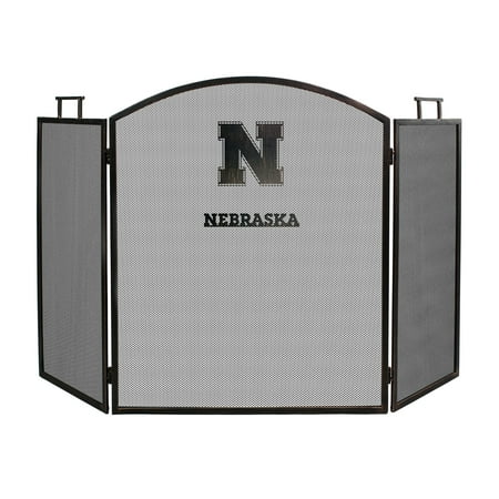 

Nebraska Huskers Imperial Fireplace Screen - Brown
