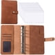 thumbnail image 1 of Conjunto de sistema de sobres en efectivo para cuaderno, carpeta de cuero sintético A6, con bolsillos para guardar dinero, organizador de facturas de ahorro de presupuesto, 2022, 1 of 4