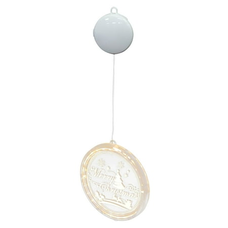 

Christmas LED Lamp Hanging Light Suction Cup 3D Light Xmas Scenes Lamp