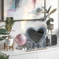 thumbnail image 4 of Phenofice Heart Shaped Picture Frame I Love Dad Metal Photo Frame Silver 4X3.5CM Inner Frame 1Pcs Collection, 4 of 4