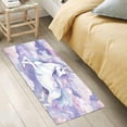 thumbnail image 5 of GZHJMY Watercolor Unicorn Bathroom Rugs Bath Mat 39 x 20 Inch Non-Slip Extra Soft and Absorbent Shaggy Bath Carpet for Tub, Shower, Bathroom Carpet Runner, 5 of 7
