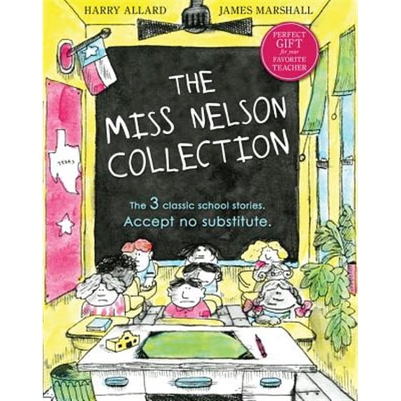 Pre-Owned The Miss Nelson Collection: 3 Complete Books in 1!: Miss Nelson Is Missing, Miss Nelson Is Back, and Miss Nelson Has a Field Day (Hardcover) 0544082222 9780544082229