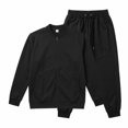 thumbnail image 5 of Aofany Mens Tracksuit 2 Piece Jacket Sets Mens Full Zip Up Sweatshirt and Pants Suits Sport Fitness Casual Outfits, 5 of 7
