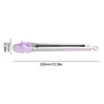 thumbnail image 2 of BLUKIDS High Temperature Resistant Silicagel Barbecue Clip , 13 inch Sturdy Grilling Barbeque Tongs Locking Food Tongs, Durable Barbecue Clamp，Kitchen Cooking Tongs，Purple, 2 of 2
