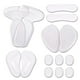 thumbnail image 1 of Inserciones de almohadillas para el talón y almohadillas metatarsianas para mujeres, almohadillas para los pies, plantillas de silicona para tacones altos, prevención de ampollas, 1 of 5