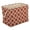 Brown, variant on DII Polyester Container with Handles, Lattice Storage Bin, Small, Cinnamon