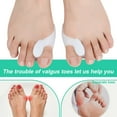 thumbnail image 3 of WILLED Bunion Cushion Protector, 4 Packs of Bunion Corrector Pads with Separator for Big Toe, Gel Shield for Foot Pain Relief, Calluses, Corns, 3 of 7