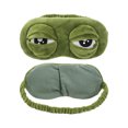 thumbnail image 1 of Faithtur Unisex Sleep Eye Mask Cartoon Frog Eyeshade Office School Blindfold, 1 of 5