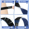 thumbnail image 3 of KBYKO 3 Pack Nylon Bands Compatible with Charge 6 Bands/Charge 5 Bands, Soft Adjustable Breathable Strap Replacement Wristband for Women Men, 3 of 7