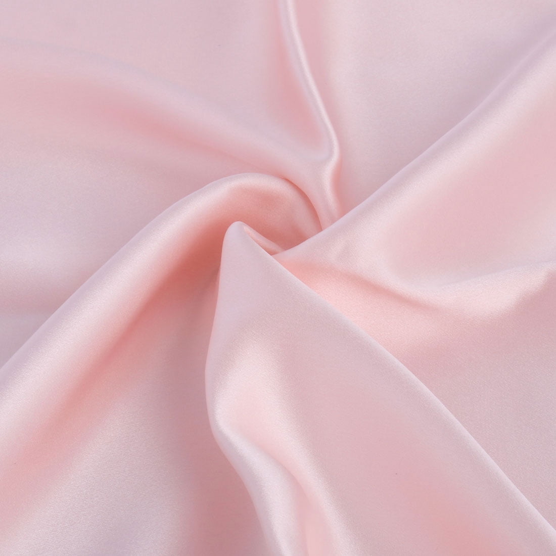 Unique Bargains 1 Piece 100% Silk Pillowcase Pink King