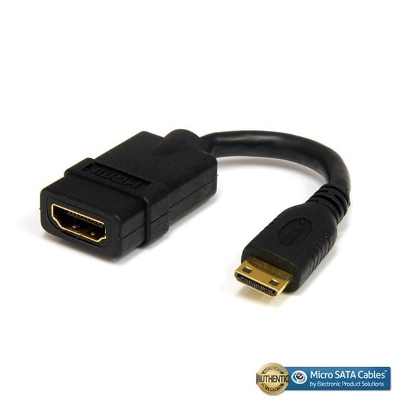 HDMI Male to Female Adapter Cable - Walmart.com