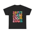 thumbnail image 2 of Happy to see your face Teacher back to school T-Shirt ID-0625-LSLY, 2 of 5